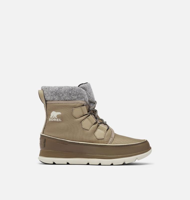 Womens Snow Boots Khaki - Sorel ™ Explorer Carnival Low - 614-FONBGZ